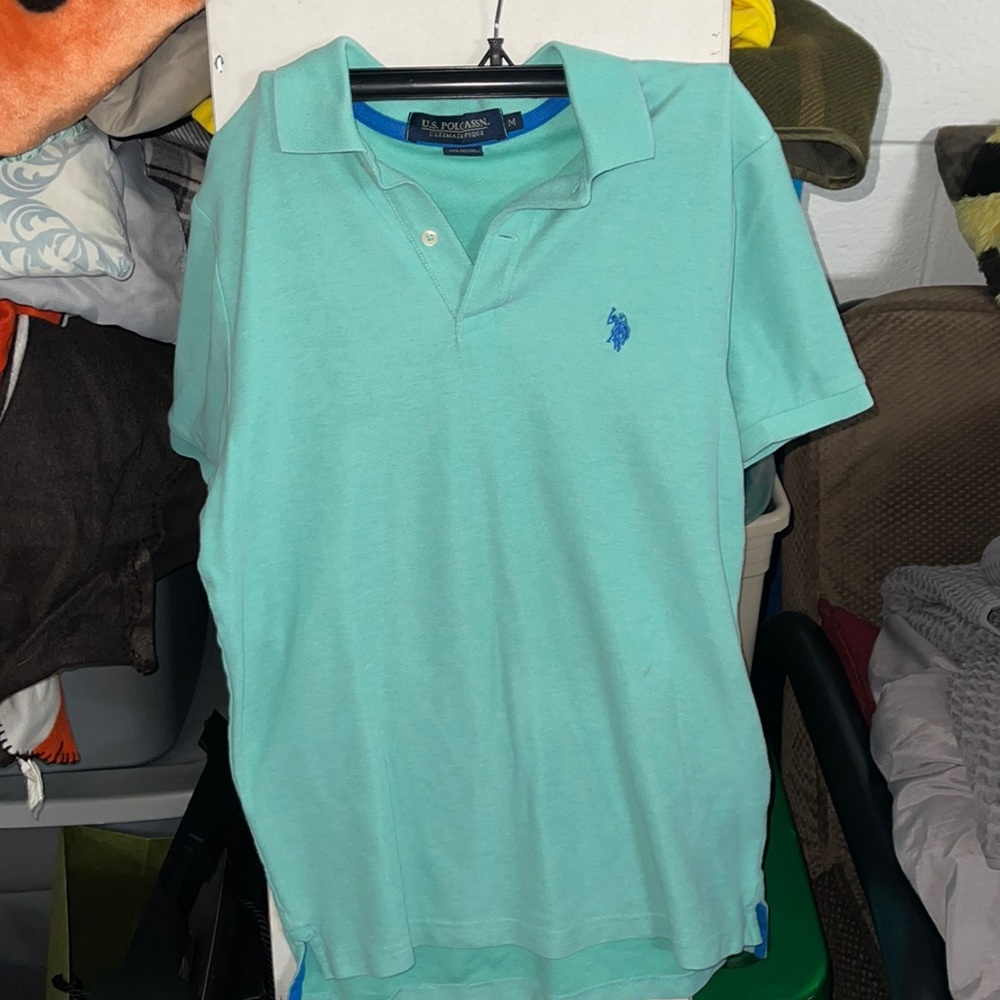 mens button up polo!